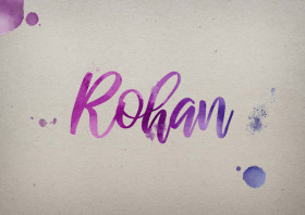 Rohan Watercolor Name DP