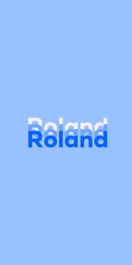 Name DP: Roland