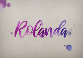 Rolanda Watercolor Name DP