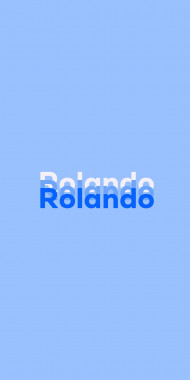 Name DP: Rolando