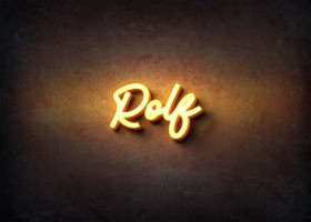 Glow Name Profile Picture for Rolf
