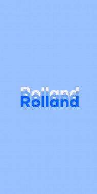 Name DP: Rolland