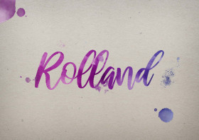 Rolland Watercolor Name DP