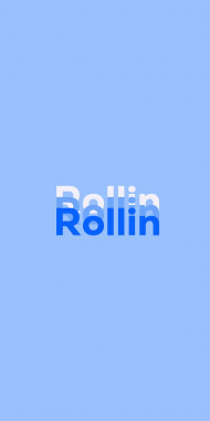 Name DP: Rollin