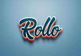 Cursive Name DP: Rollo