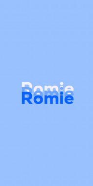 Name DP: Romie