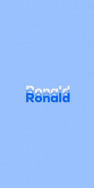Name DP: Ronald