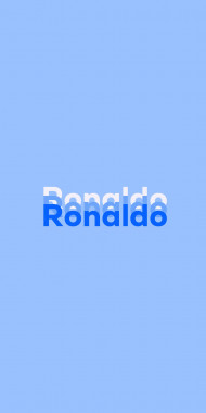 Name DP: Ronaldo