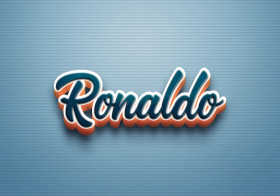Cursive Name DP: Ronaldo