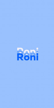 Name DP: Roni