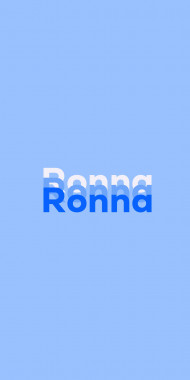 Name DP: Ronna