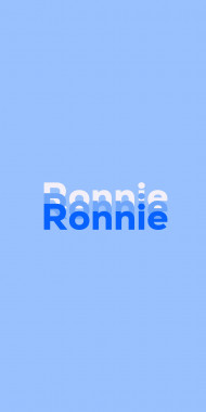 Name DP: Ronnie
