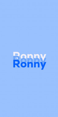 Name DP: Ronny