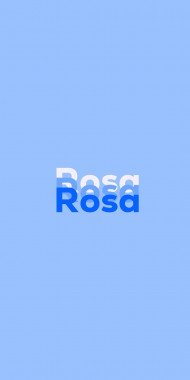 Name DP: Rosa