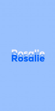 Name DP: Rosalie