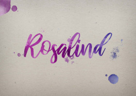 Rosalind Watercolor Name DP