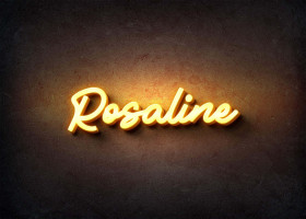 Glow Name Profile Picture for Rosaline