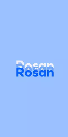 Name DP: Rosan