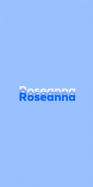 Name DP: Roseanna