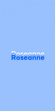 Name DP: Roseanne