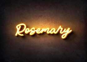 Glow Name Profile Picture for Rosemary