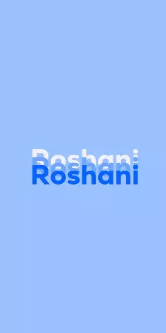 Name DP: Roshani