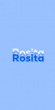 Name DP: Rosita