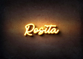 Glow Name Profile Picture for Rosita