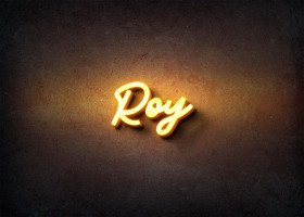 Glow Name Profile Picture for Roy