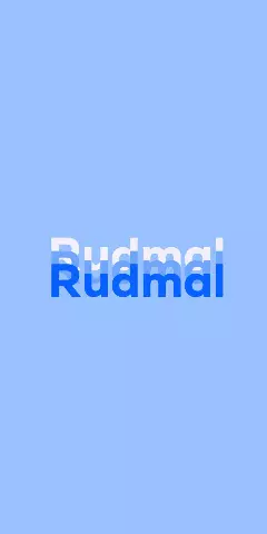 Name DP: Rudmal