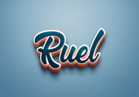 Cursive Name DP: Ruel