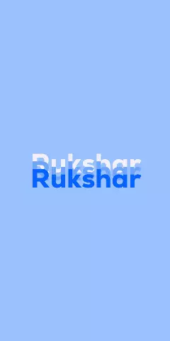 Name DP: Rukshar