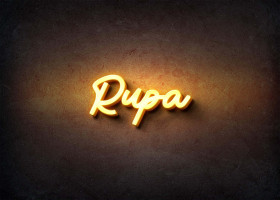 Glow Name Profile Picture for Rupa