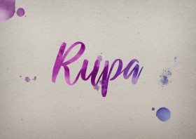 Rupa Watercolor Name DP