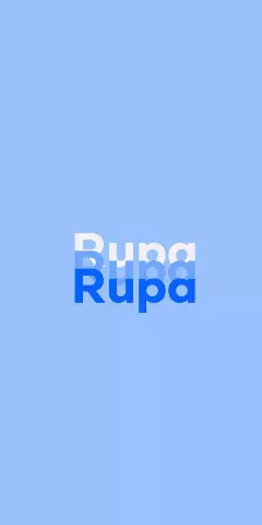 Name DP: Rupa