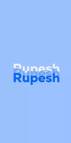 Rupesh Name Wallpaper