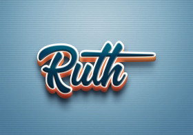 Cursive Name DP: Ruth