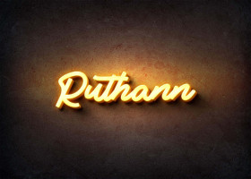 Glow Name Profile Picture for Ruthann