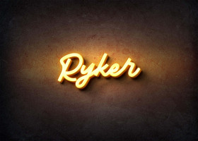 Glow Name Profile Picture for Ryker