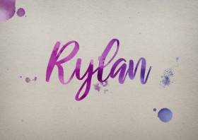 Rylan Watercolor Name DP