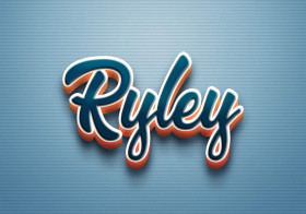 Cursive Name DP: Ryley