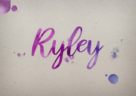 Ryley Watercolor Name DP