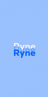 Name DP: Ryne