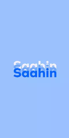 Name DP: Saahin