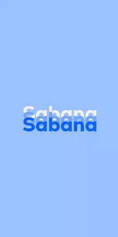 Name DP: Sabana