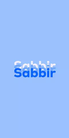 Name DP: Sabbir