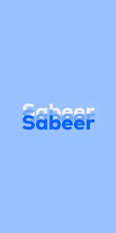 Name DP: Sabeer