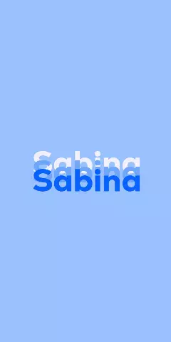 Name DP: Sabina