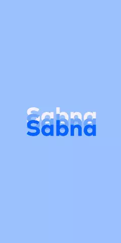Name DP: Sabna