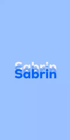Name DP: Sabrin